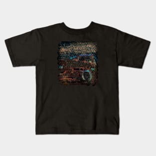 Abandoned 1950s Chevy Truck, Texas, 1991, Image 4 Kids T-Shirt